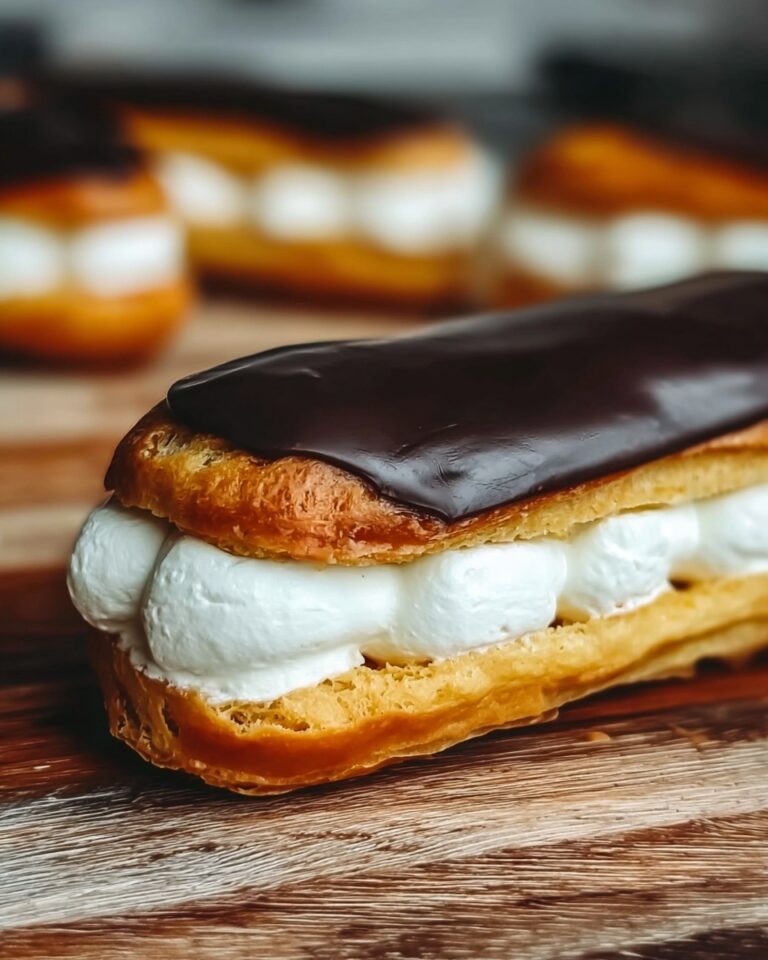 Homemade Éclairs Recipe