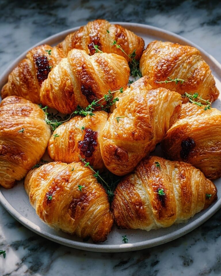 Croissant Breakfast Casserole with Lemon Curd and Berries Recipe
