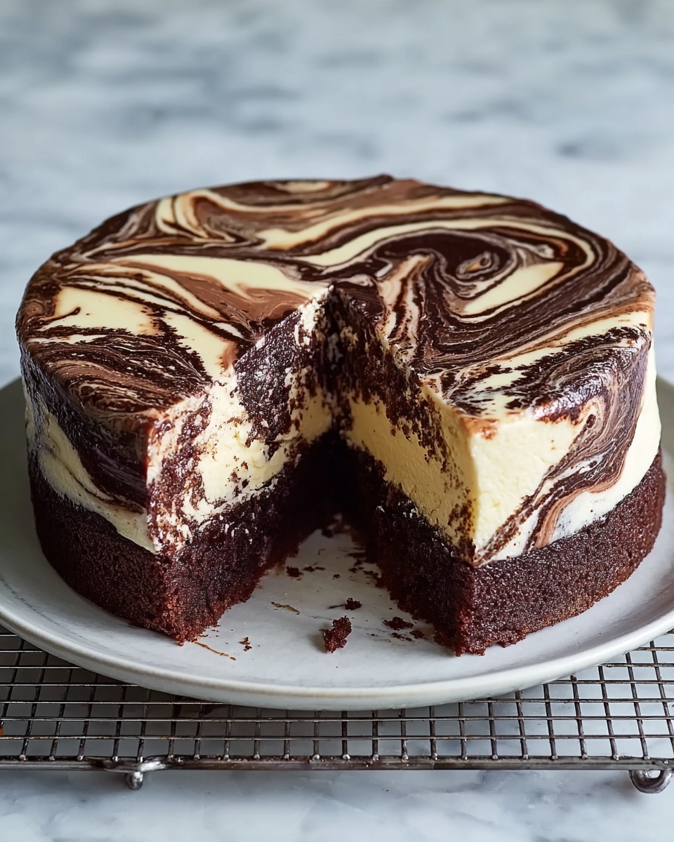 Classic Marble Cake Recipe - Recipe Image
