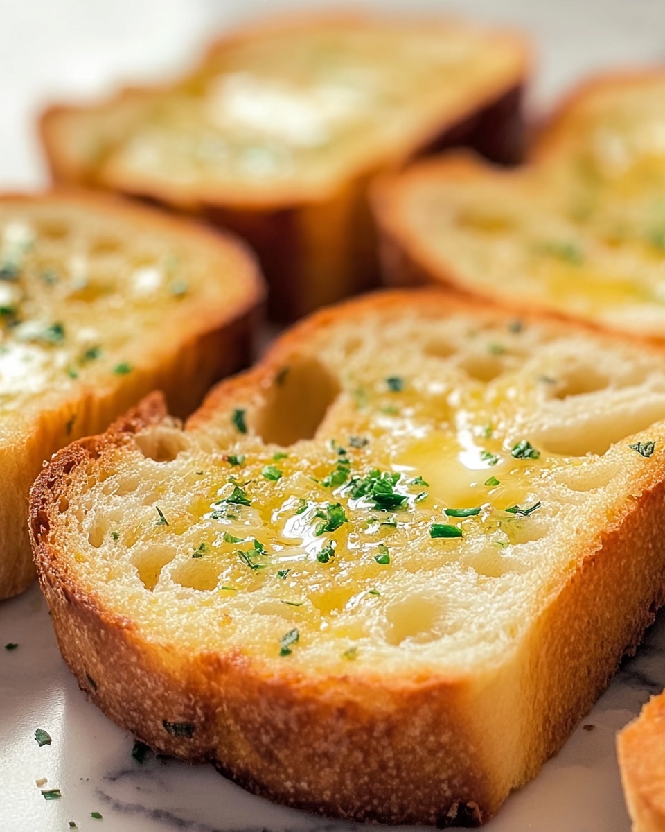 Garlic Parmesan Bread Recipe - Recipe Image