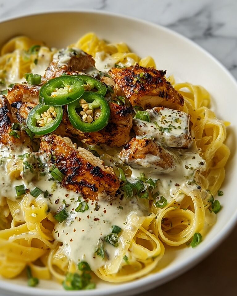 Creamy Jalapeño Popper Chicken Spaghetti Recipe