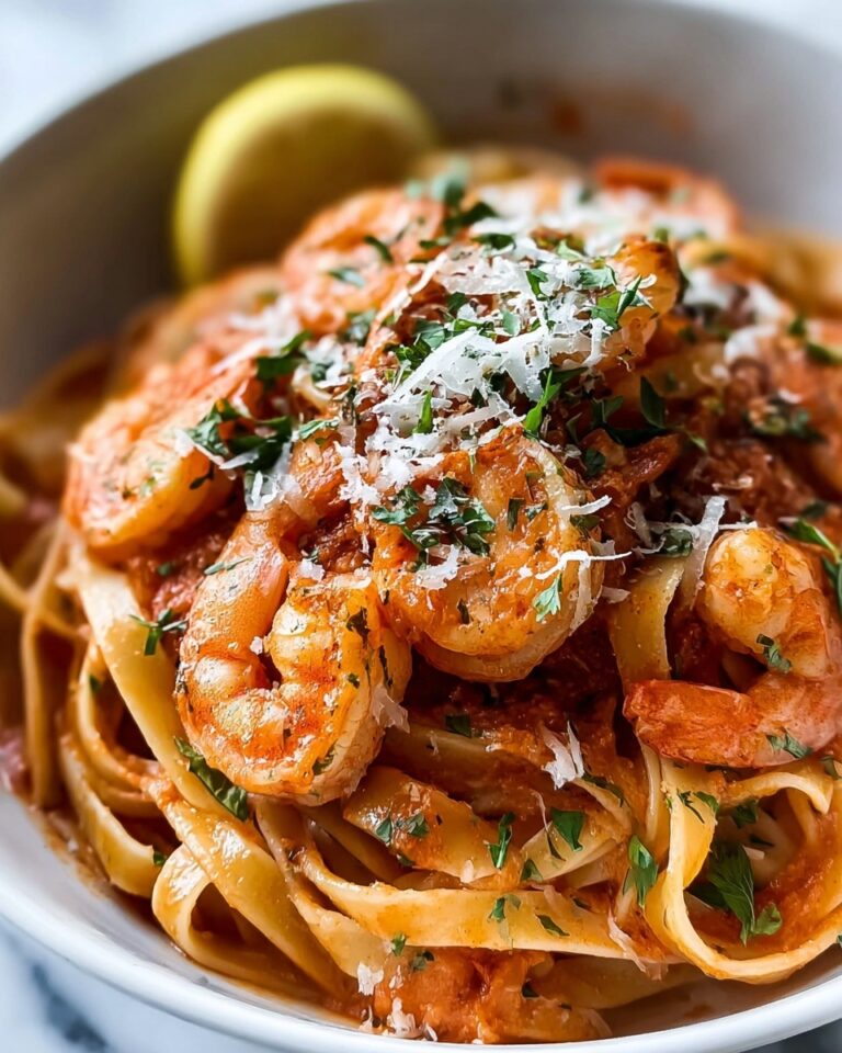 Garlicky Calabrian Chili Pasta with Shrimp Recipe