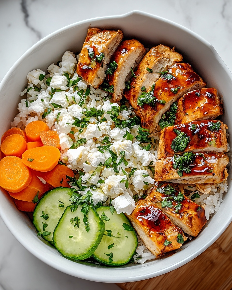 Hot Honey Chicken Bowl Recipe - Recipe Image