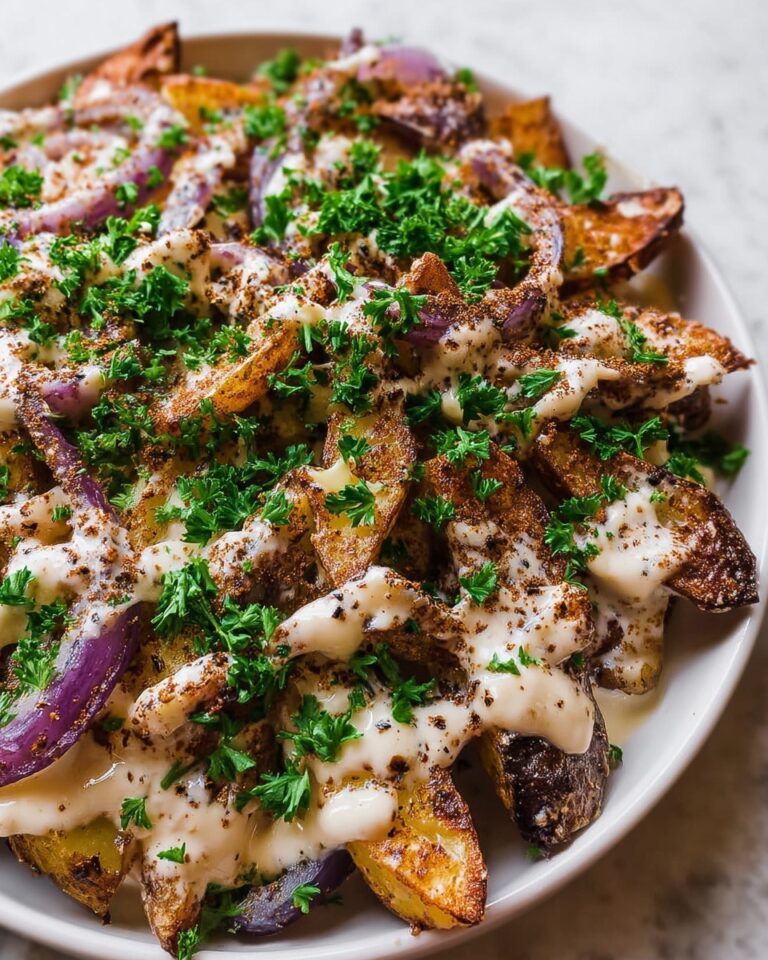 Za’atar Fries with Tahini Sauce Recipe