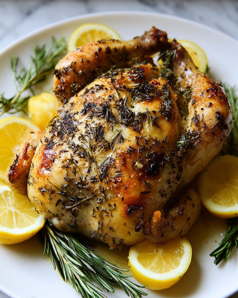 Lemon Herb Roasted Chicken Recipe