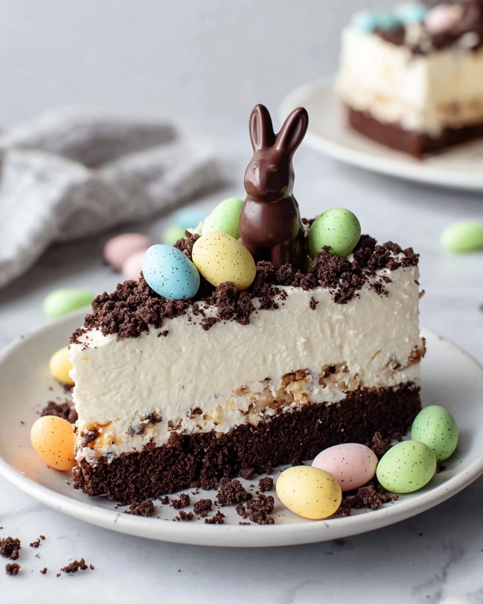 Easter Bunny Dirt Cake Recipe - Recipe Image