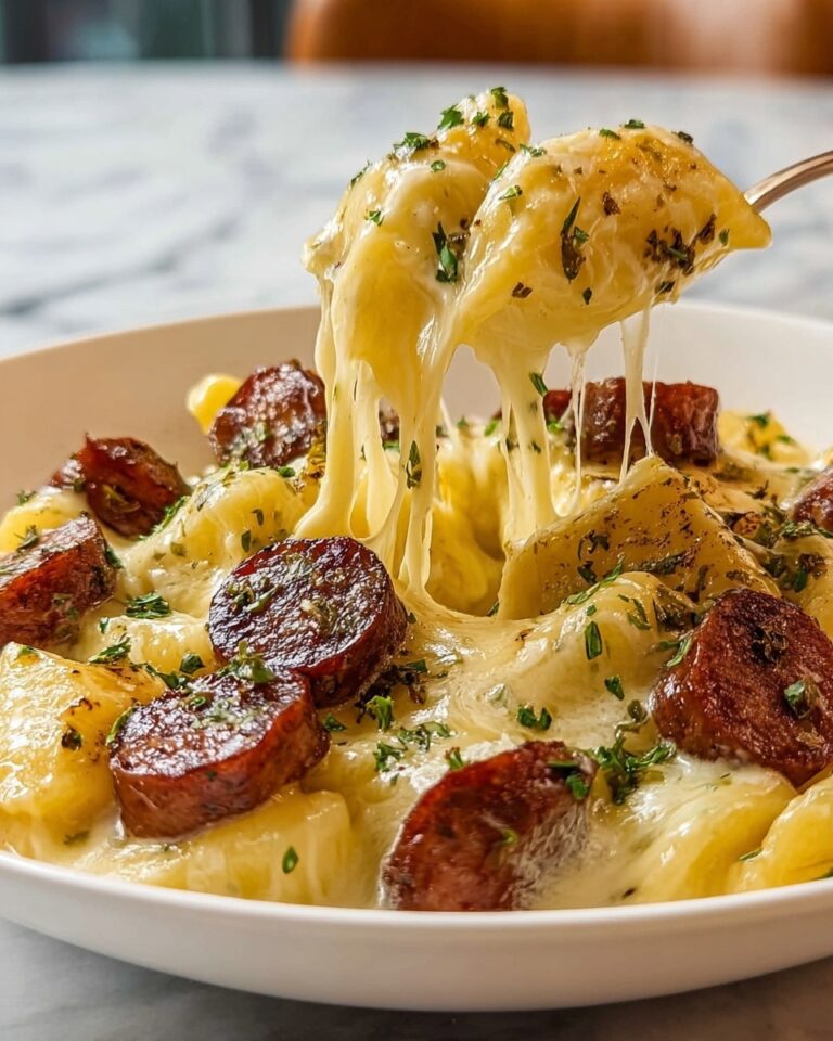 Cheesy Ranch Potatoes and Sausage Recipe