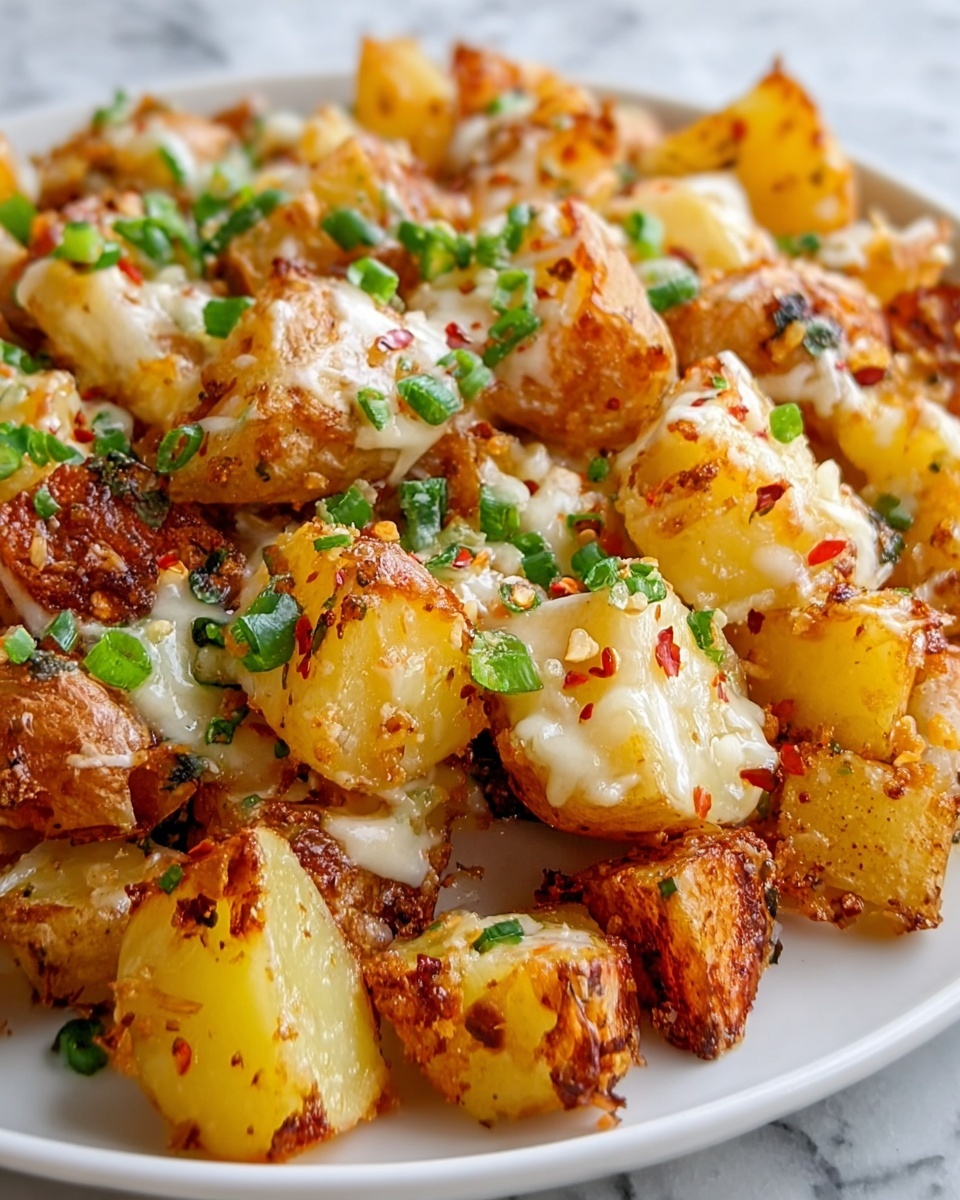 Crispy Gochujang Potato Salad Recipe - Recipe Image