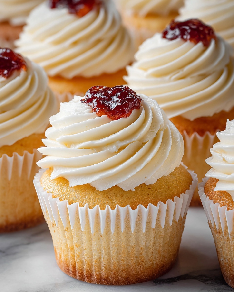 Easy Vanilla Cupcakes Recipe - Recipe Image