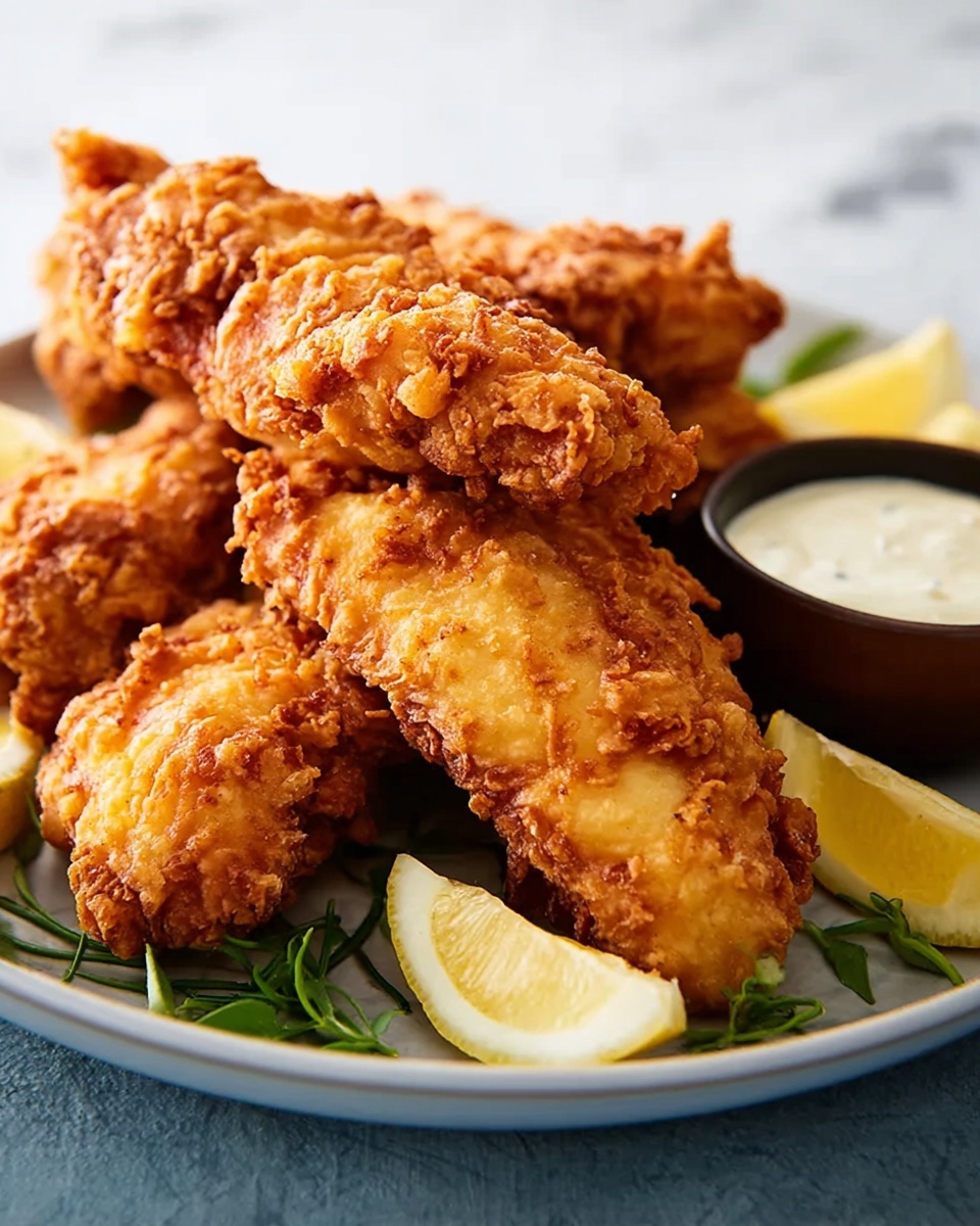 Buttermilk Fried Chicken Tenders Recipe - Recipe Image