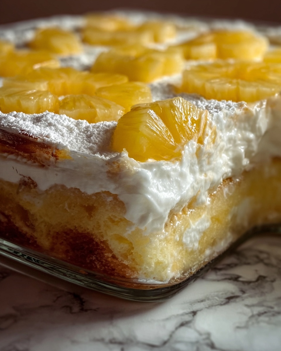 Juicy Pineapple Heaven Cake Recipe - Recipe Image