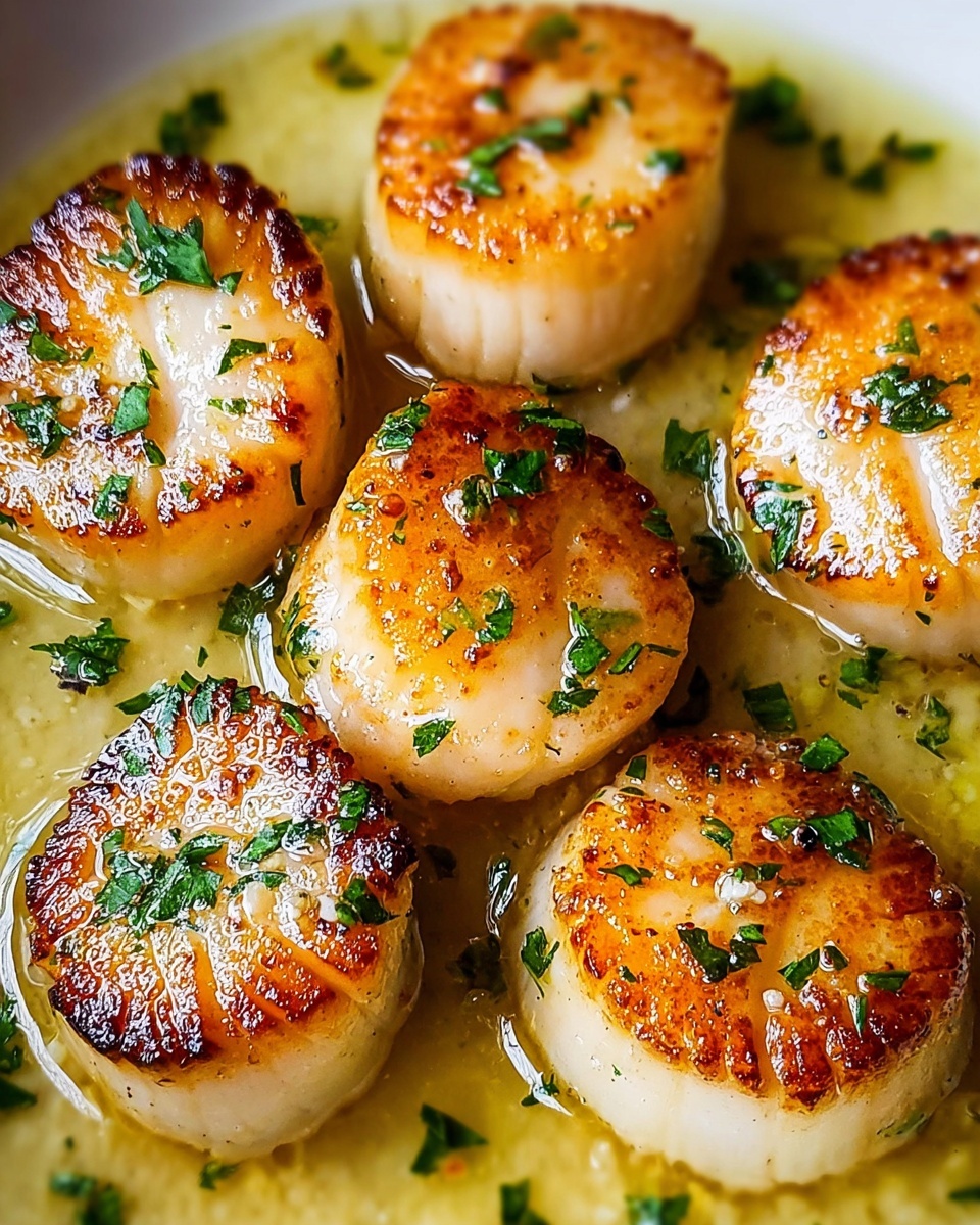Lemon Garlic Scallops Recipe - Recipe Image