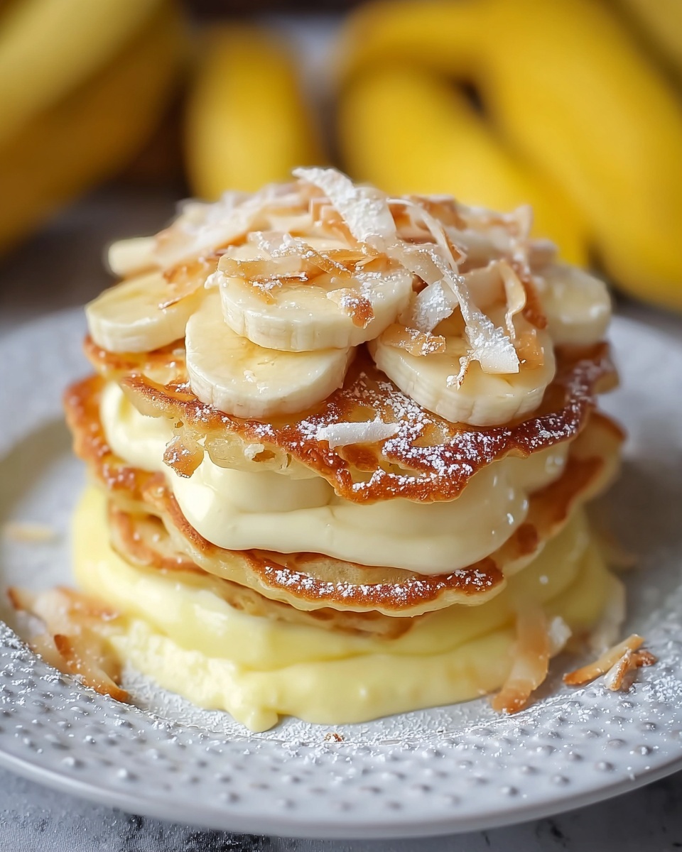 Banana Pudding Funnel Cakes Recipe - Recipe Image