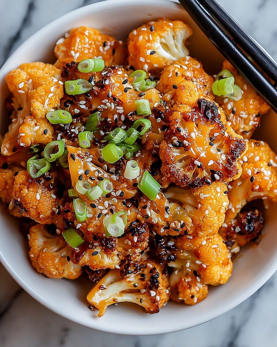 Sweet and Spicy Baked Cauliflower Recipe - Recipe Image