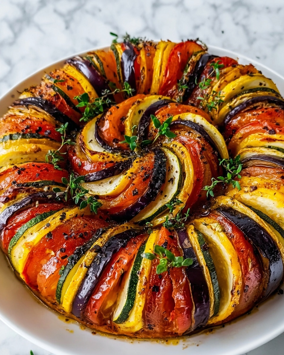 Delicious Layered Ratatouille for a Cozy Night In Recipe - Recipe Image