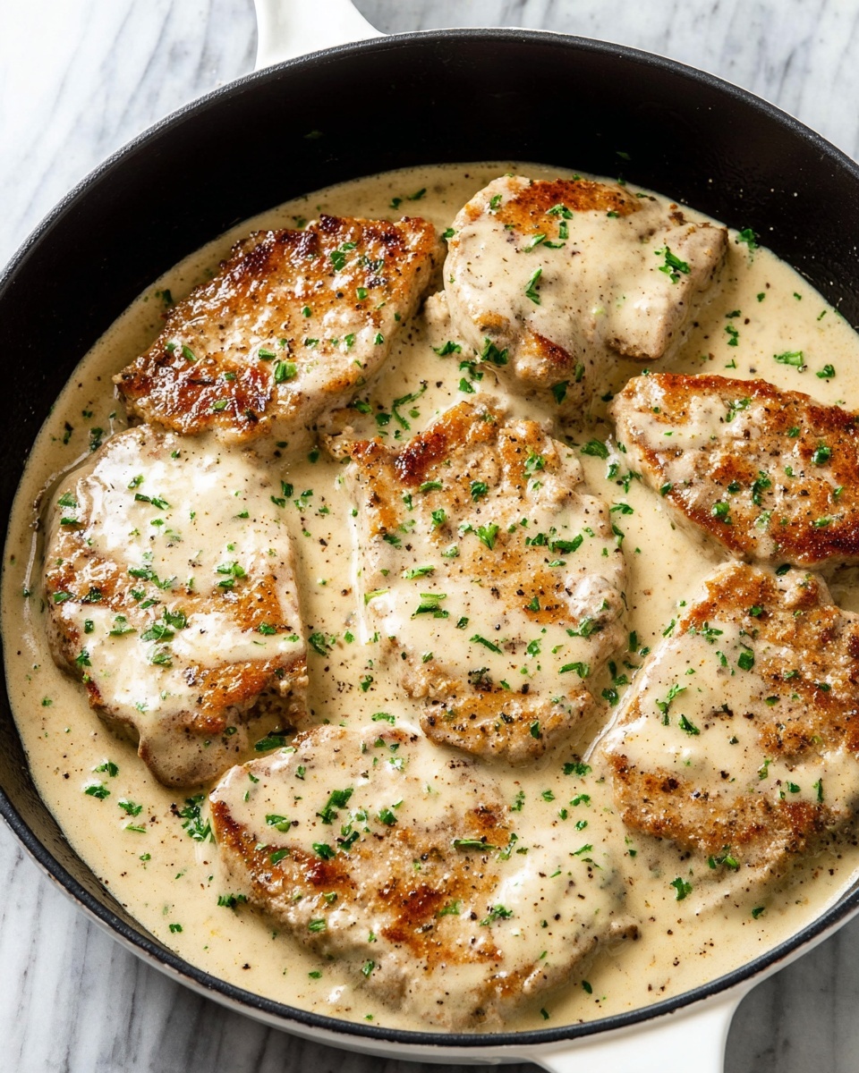 Creamy Pork Tenderloin Medallions Recipe - Recipe Image