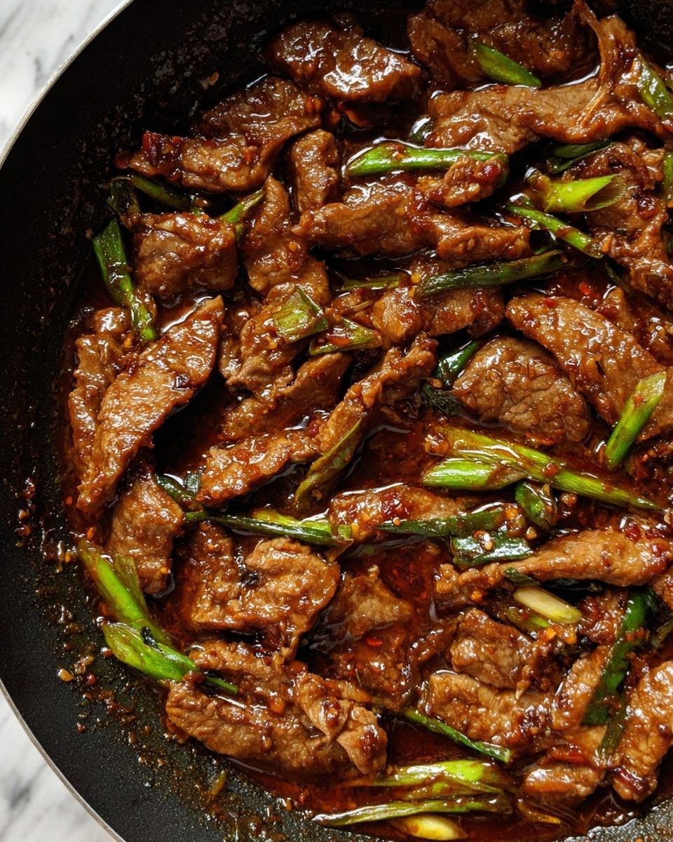 Simple Mongolian Beef Recipe - Recipe Image