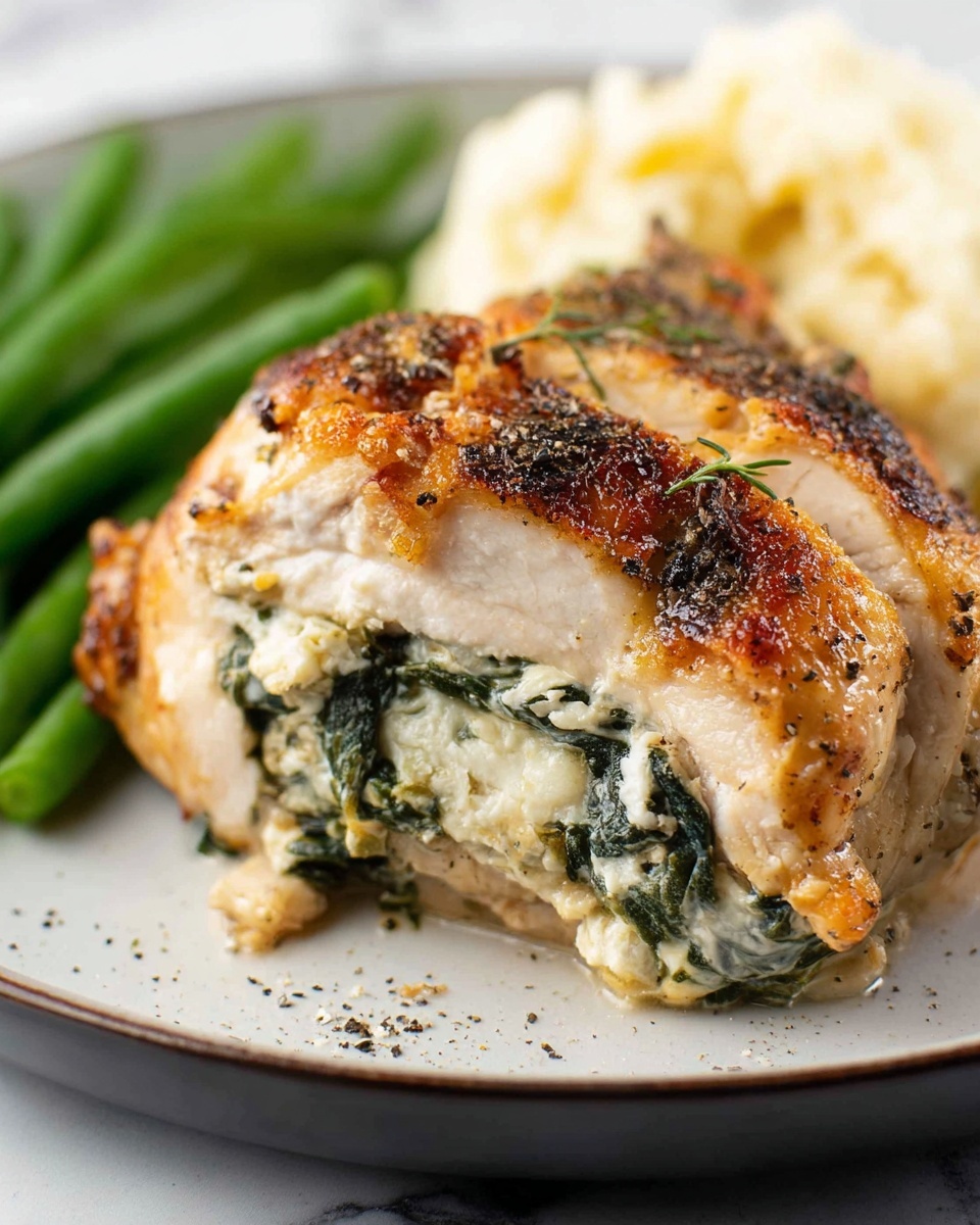 Boursin Stuffed Chicken Breast Recipe - Recipe Image