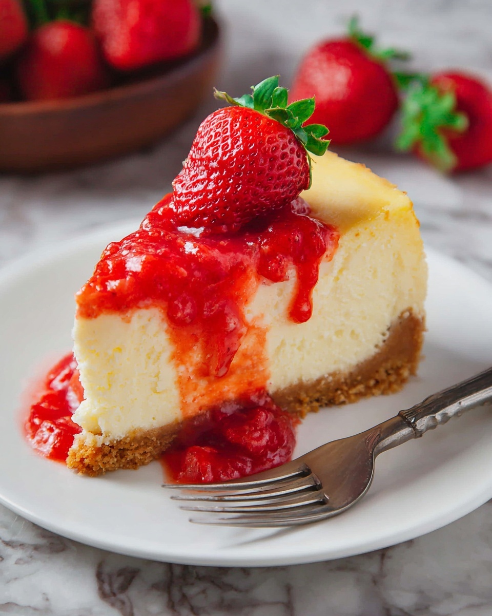 Strawberry Cheesecake Recipe - Recipe Image