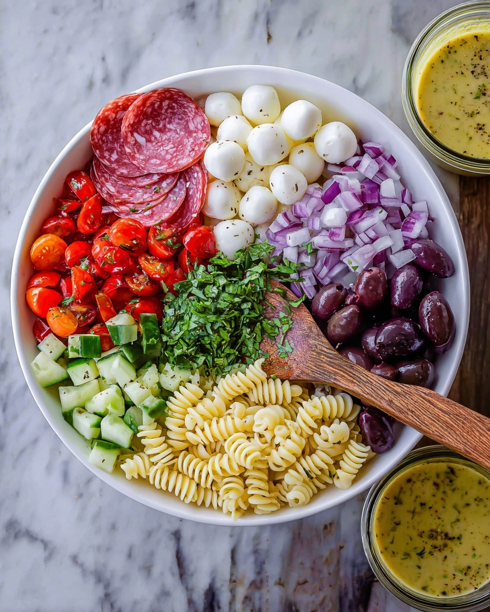 Italian Pasta Salad Recipe - Recipe Image