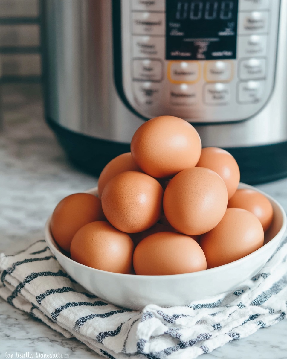 Instant Pot Hard Boiled Eggs Recipe - Recipe Image