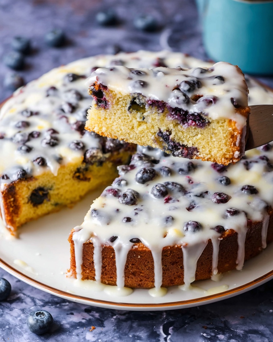 Blueberry Ricotta Cake Recipe - Recipe Image