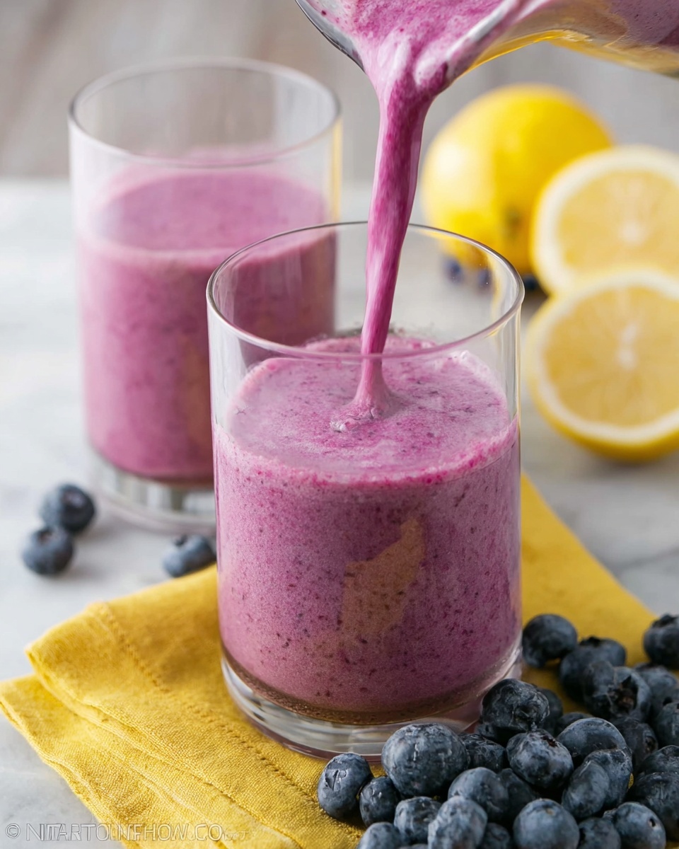 Blueberry Mango Smoothie Recipe - Recipe Image