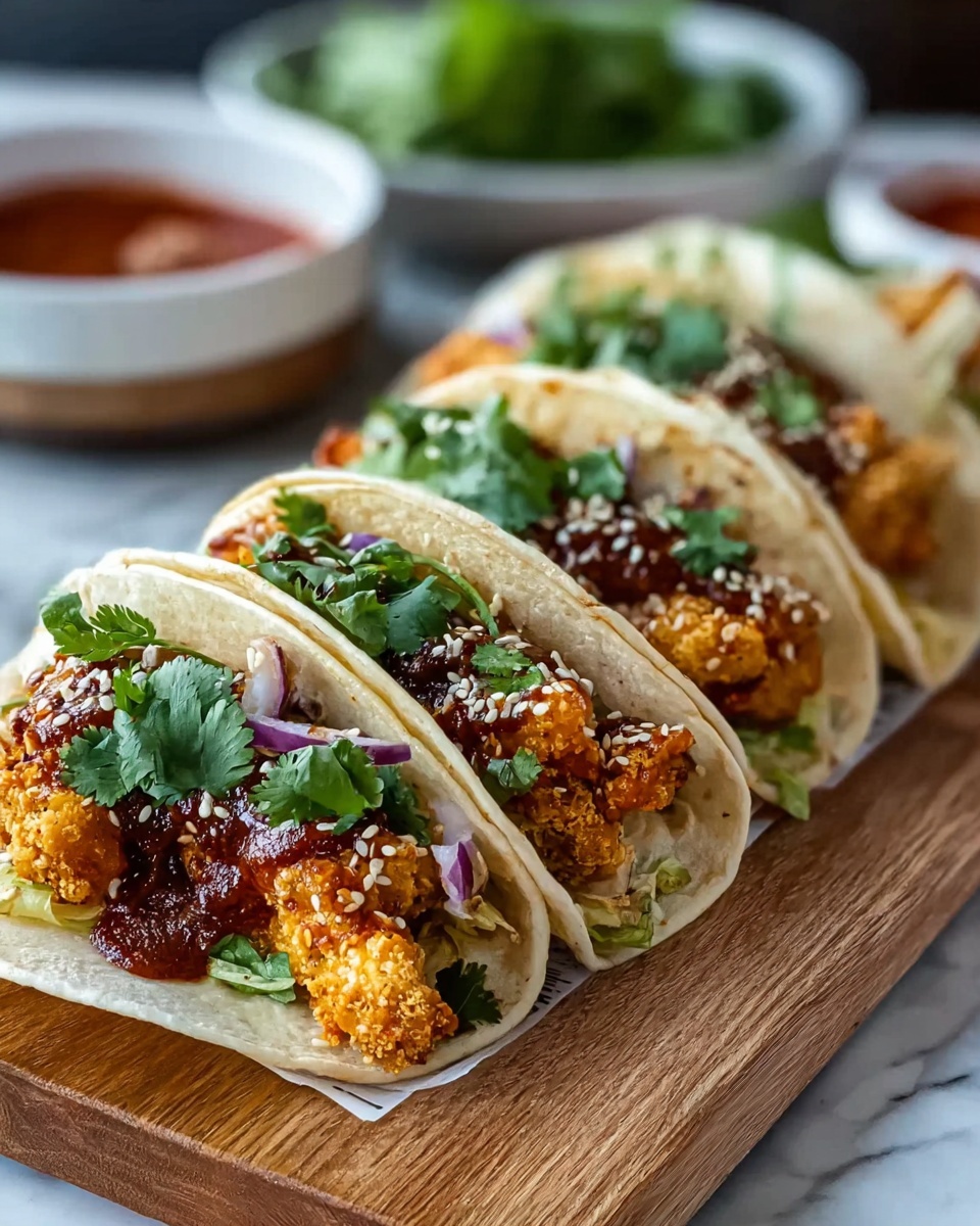Crispy Chicken Wonton Tacos Recipe - Recipe Image