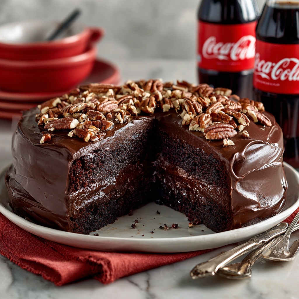 Coca-Cola Chocolate Cake Recipe - Recipe Image
