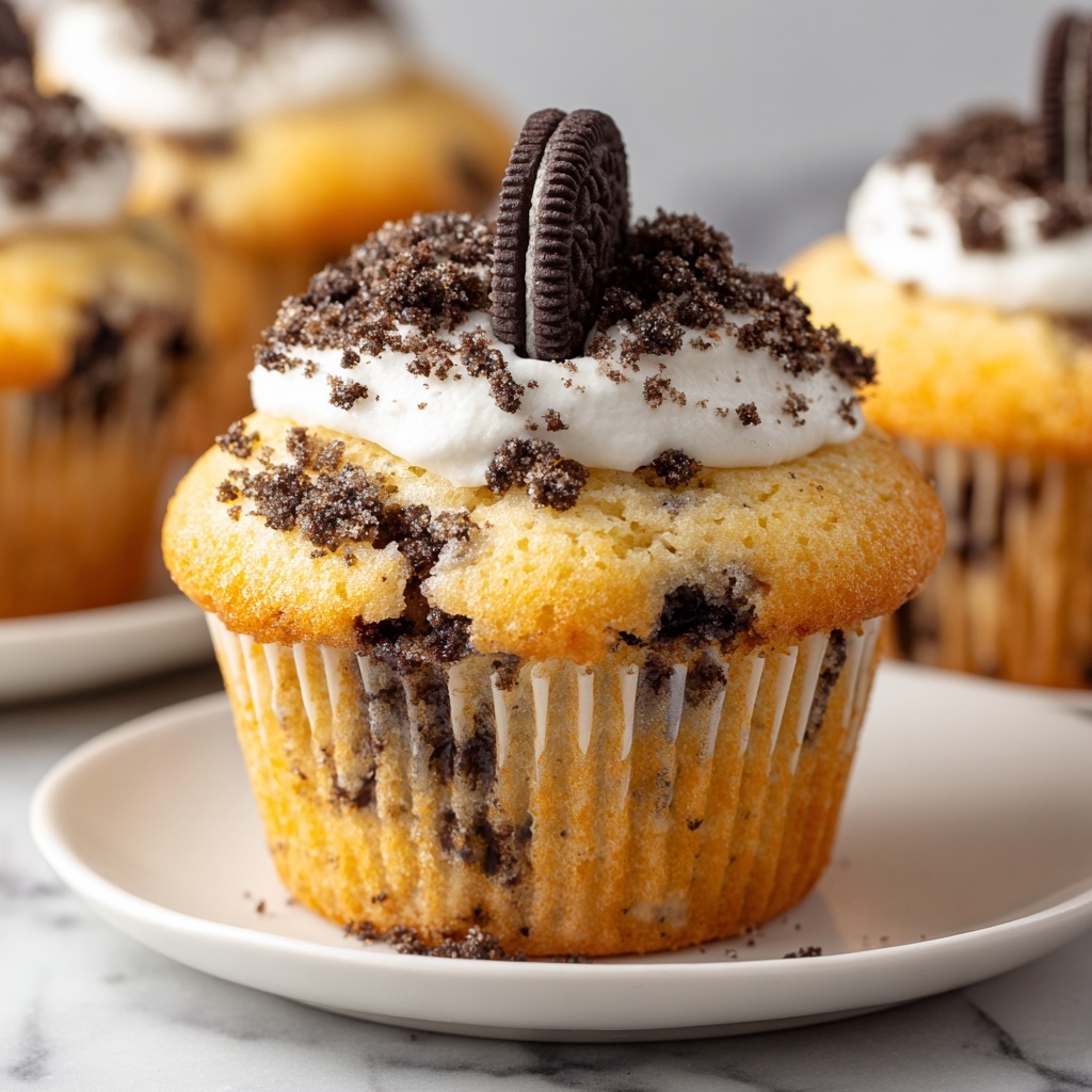 Oreo Muffins: Soft, Sweet & Loaded with Cookies in Every Bite Recipe - Recipe Image