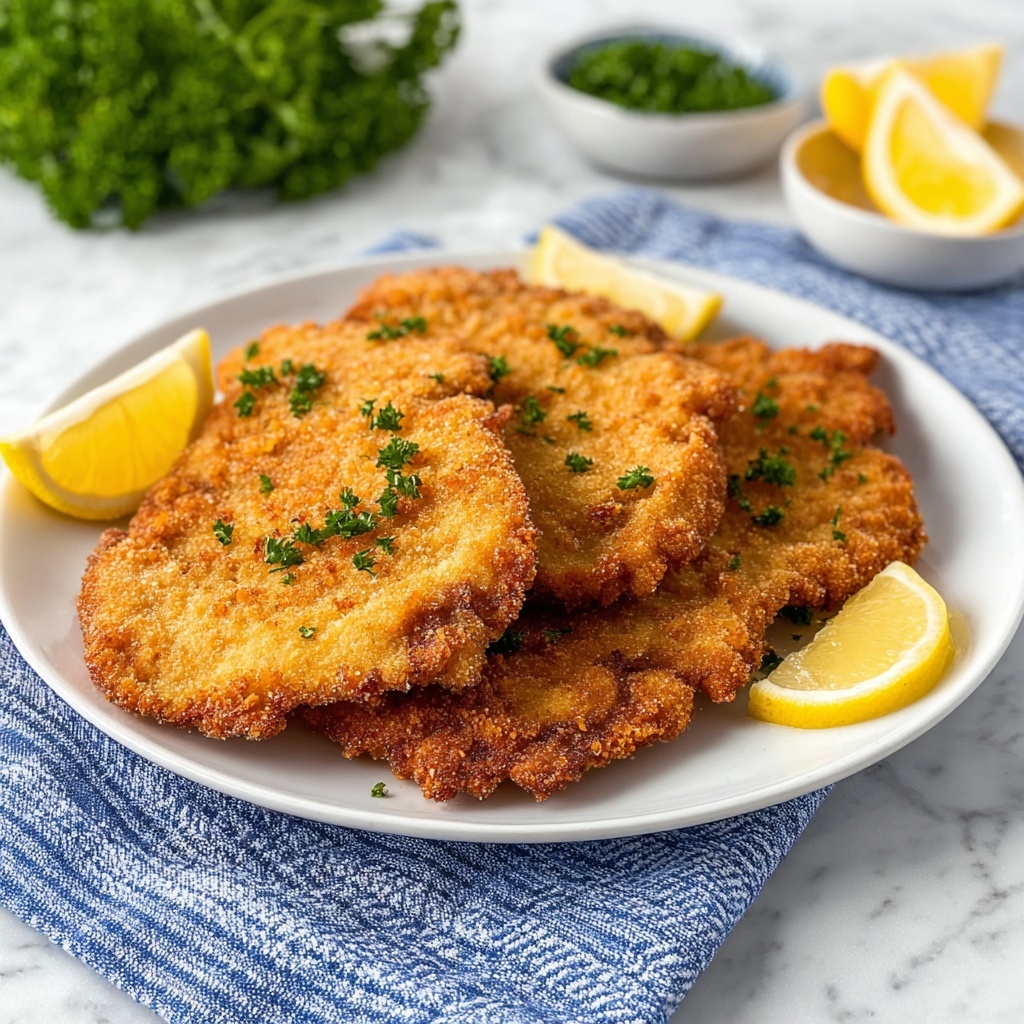 Air Fryer Pork Schnitzel Recipe - Recipe Image