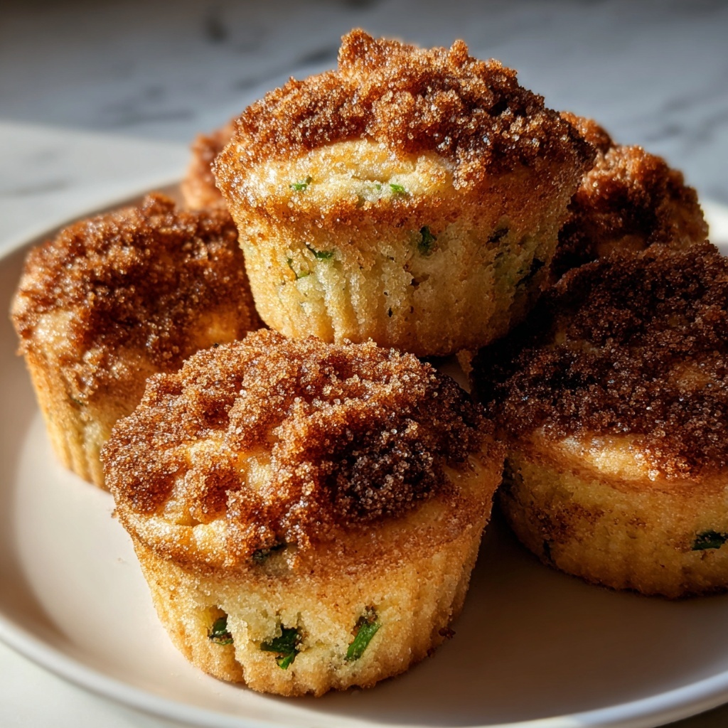 Zucchini Coffee Cake Muffins Recipe - Recipe Image