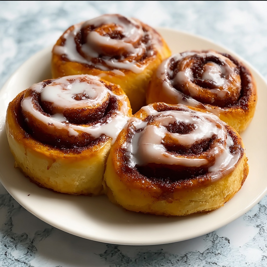 Soft Cinnamon Rolls with Creamy Glaze Recipe - Recipe Image