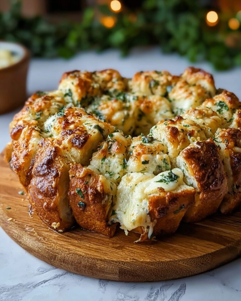 Cheesy Christmas Tree Bread Recipe