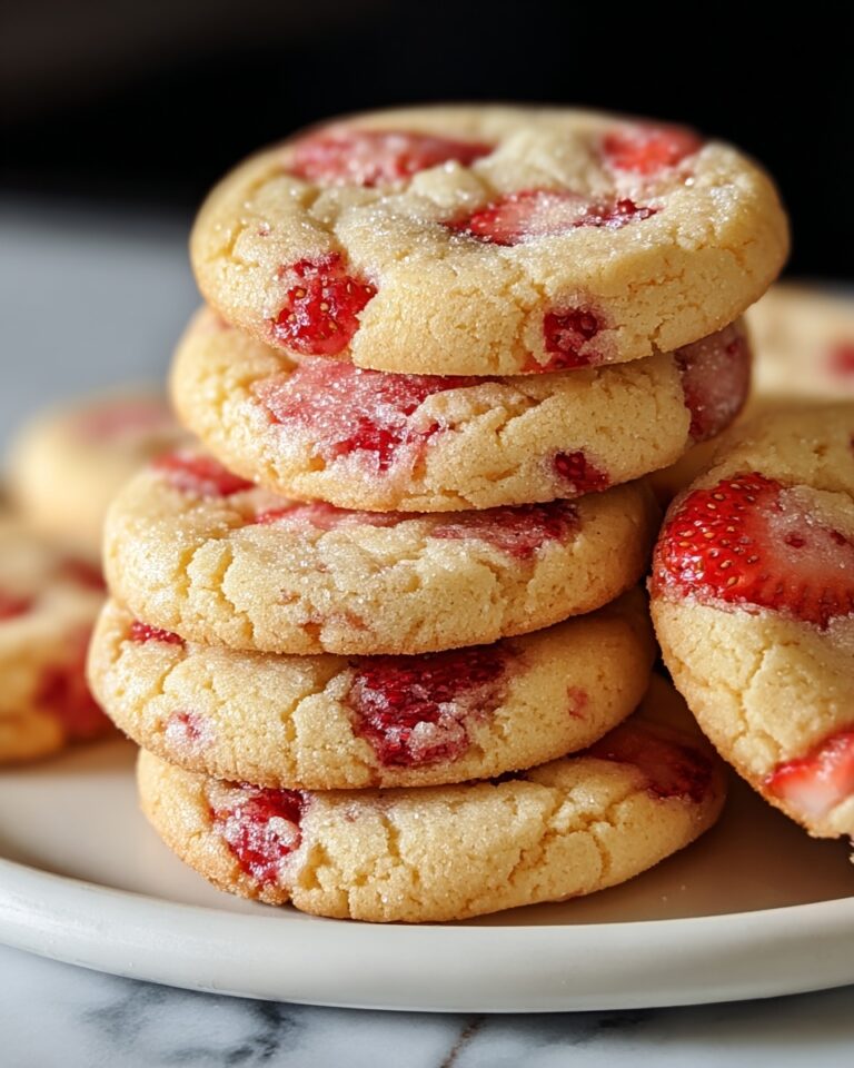Strawberry Kiss Cookies Recipe