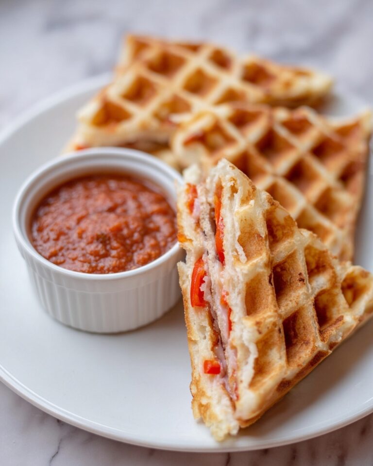 Waffle Pizza Dippers Recipe