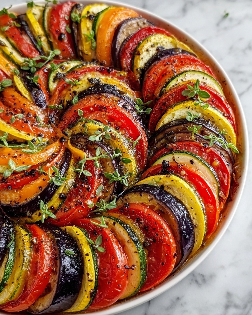 Delicious Layered Ratatouille for a Cozy Night In Recipe - Recipe Image