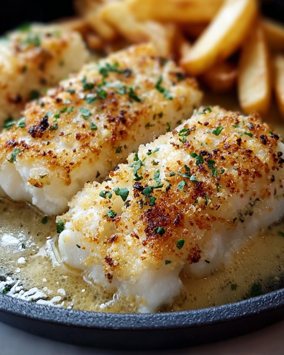 Garlic Parmesan Flounder Recipe - Recipe Image