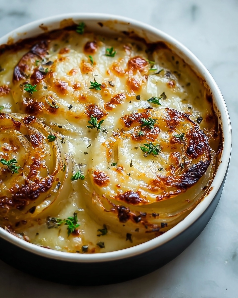Cheesy Baked Cabbage Steaks Recipe - Recipe Image