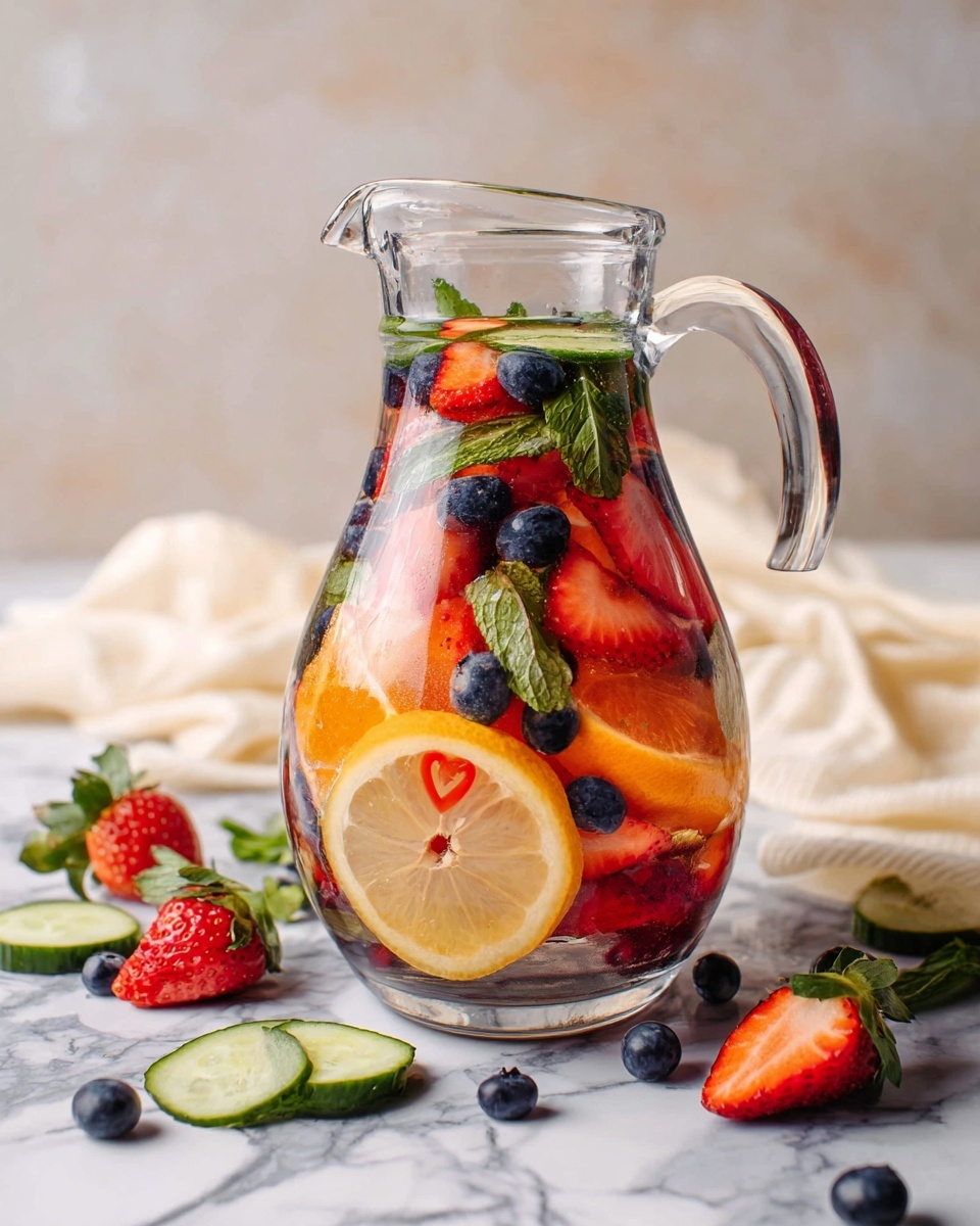 Rainbow Infused Water Recipe - Recipe Image