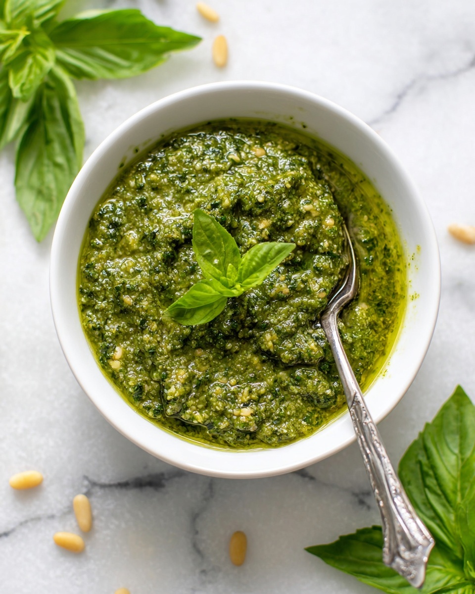 Really Easy Pesto Recipe - Recipe Image