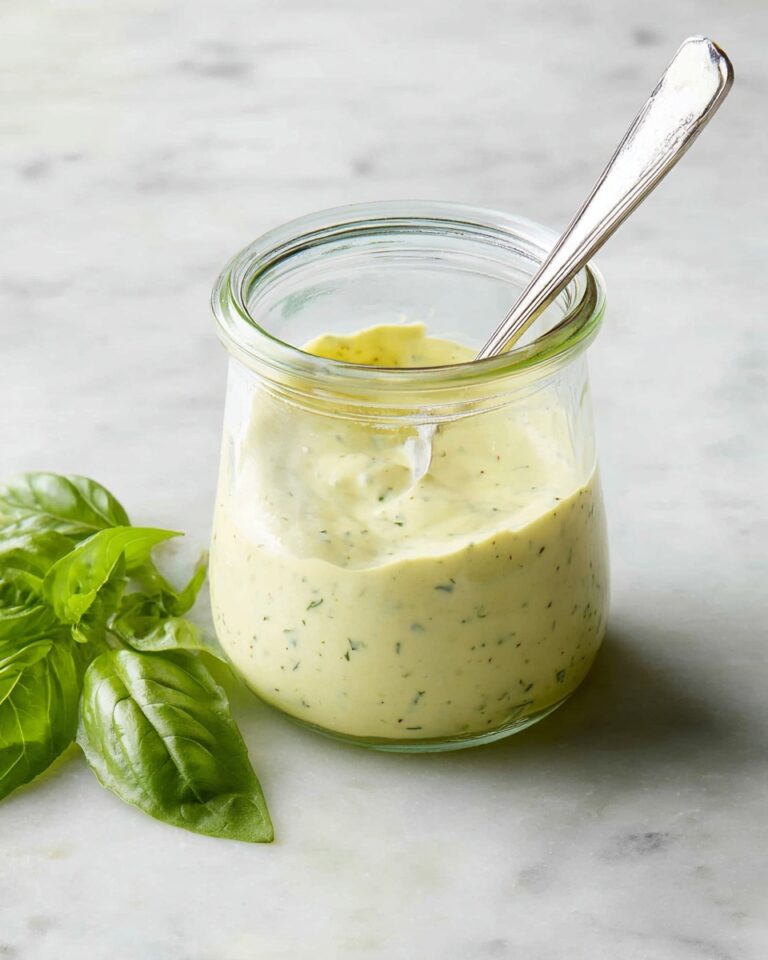 Creamy Pesto Dressing Recipe