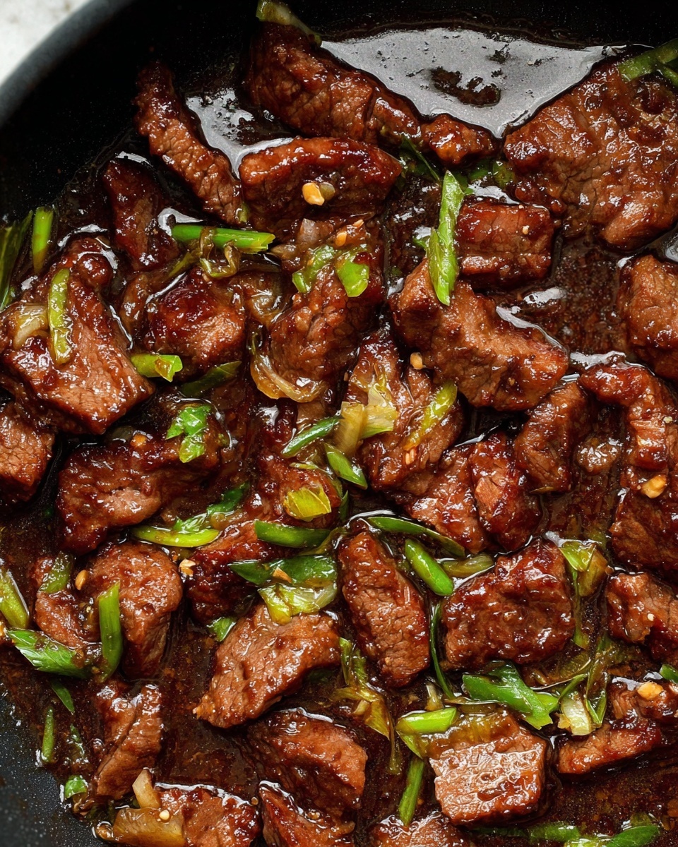 Simple Mongolian Beef Recipe - Recipe Image