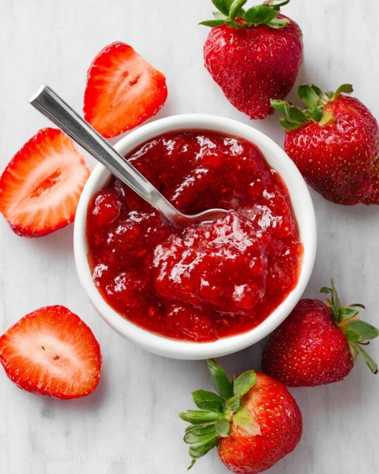 Sweet and Tangy Strawberry Sauce Recipe