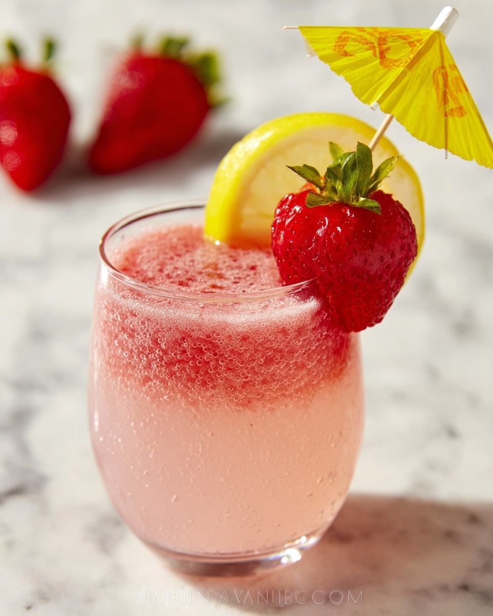 Strawberry Party Punch Recipe - Recipe Image