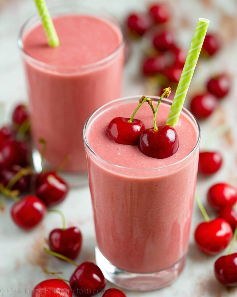 Strawberry Cherry Smoothies Recipe