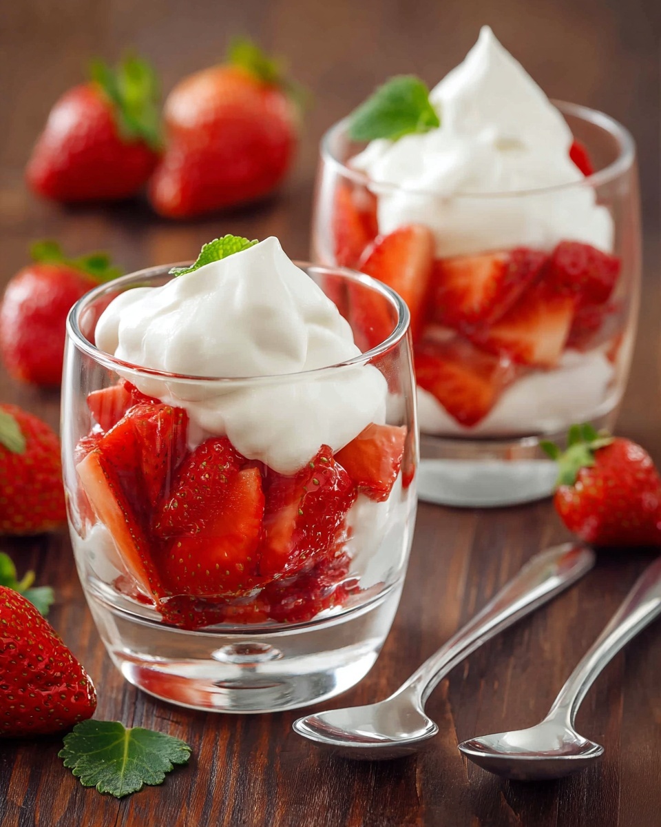 Strawberries Romanoff Recipe - Recipe Image
