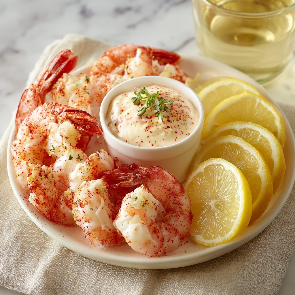 Shrimp Cocktail with Rose Sauce: A Classic, Elevated with a Touch of Romance Recipe - Recipe Image