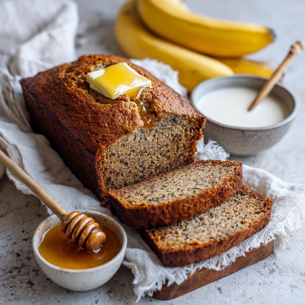 Honey Vanilla Banana Bread Recipe - Recipe Image
