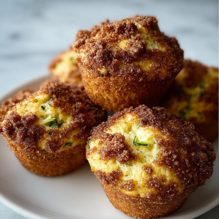 Zucchini Coffee Cake Muffins Recipe